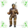 outdoor brass man sculpture casting YL-K043